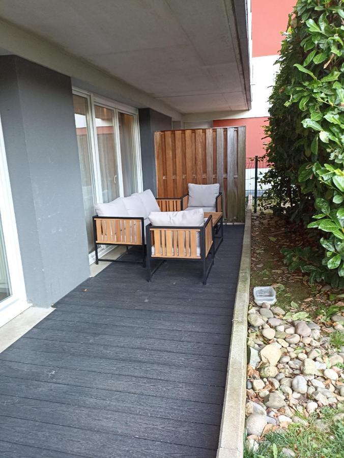 Tres Bel Appartement Rez De Jardin Appart De 53M2. Pfastatt Εξωτερικό φωτογραφία